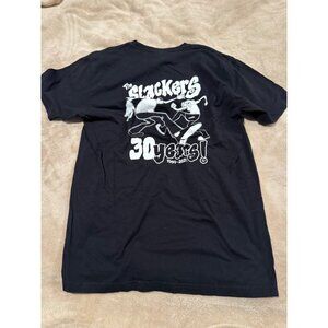 Next Level The Slackers 30 Year Black T Shirt Size Large